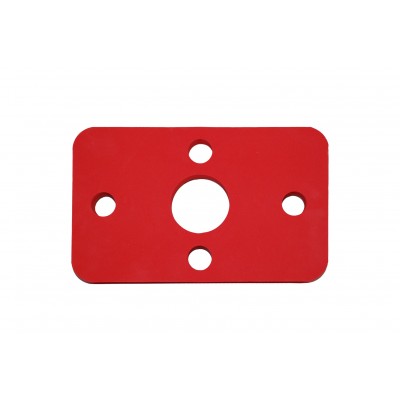 Plavecká deska KLASIK červená (32,6x20x3,8cm)