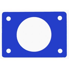 Ponton s otvorem modrý (průměr 550mm)