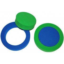 Pěnový kroužek 2ks (zelená, modrá)